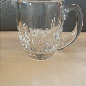 Waterford Crystal vintage collectible NWOT Lismore small pitcher
